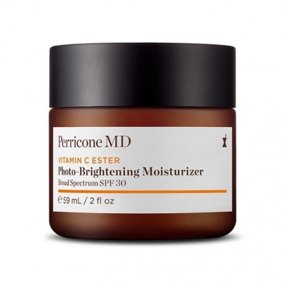 Perricone MD Photo-Brightening moisturizer broad spectrum SPF 30 Антивозрастной увлажняющий фото защитный крем с эфиром витамина С, 59 мл