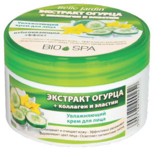 Belle Jardin Bio-Spa Cucumber + Collagen and elastin Крем для лица Экстракт огурца + коллаген и эластин