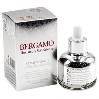 Bergamo Brightening EX Whitening Ampoule сыворотка против пигментации кожи лица