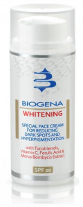 BIOGENA Whitening Осветляющий крем для лица SPF20