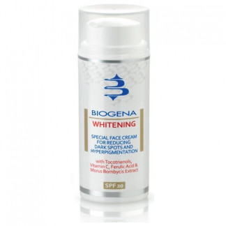 BIOGENA Whitening Осветляющий крем для лица SPF20