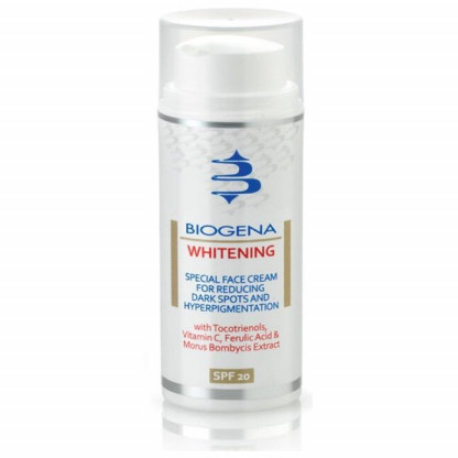 BIOGENA Whitening Осветляющий крем для лица SPF20