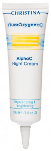 Christina Fluoroxygen+C Alphac Night Cream Ночной крем для лица с витамином С, 30 мл