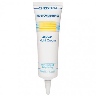 Christina Fluoroxygen+C Alphac Night Cream Ночной крем для лица с витамином С, 30 мл