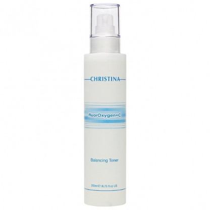 Балансирующий тоник с легким осветляющим эффектом Christina FluorOxygen+C Balancing Toner