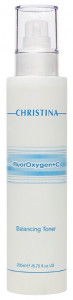 Балансирующий тоник с легким осветляющим эффектом Christina FluorOxygen+C Balancing Toner