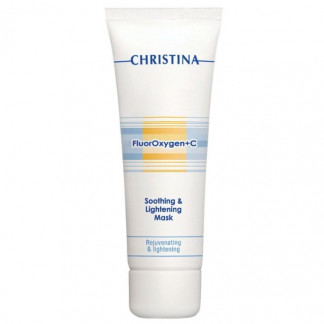 Успокаивающая осветляющая маска для лица Christina FluorOxygen+C Soothing & Lightning Mask