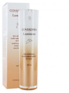 Coverderm Luminous Skin Whitening Мультивитаминный осветляющий дневной крем для лица