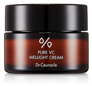 АНТИВОЗРАСТНОЙ КРЕМ С 10% ПОРОШКОМ ВИТАМИНА С DR. CEURACLE PURE VC MELLIGHT CREAM