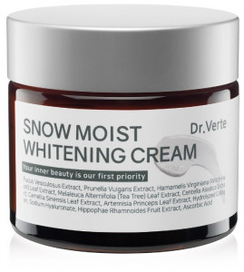 Dr.Verte Осветляющий крем для лица SNOW MOIST WHITENING CREAM, 80мл