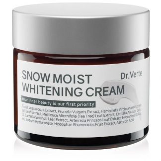 Dr.Verte Осветляющий крем для лица SNOW MOIST WHITENING CREAM, 80мл