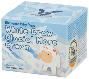 Крем для сияния кожи лица Elizavecca Milky Piggy White Crow Glacial More Сream 100 мл