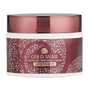 Крем с муцином улитки Enough Gold Snail Moisture Whitening Cream, 50 гр.