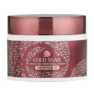 Крем с муцином улитки Enough Gold Snail Moisture Whitening Cream, 50 гр.