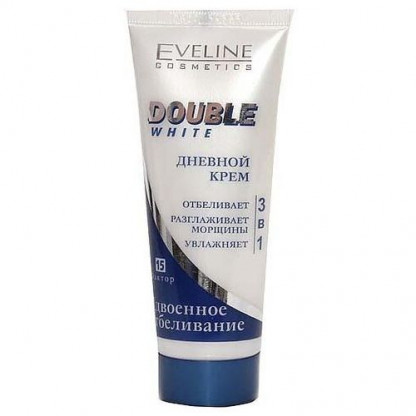 Eveline Cosmetics DOUBLE WHITE Дневной крем 3в1, 75 мл