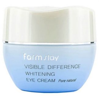 Крем Farmstay Visible Difference Whitening Eye Cream с коллагеном выравнивающий тон кожи, для области вокруг глаз , 50 г