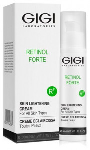 Крем отбеливающий GIGI Skin Lightening Cream RETINOL FORTE 50 мл