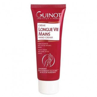 Омолаживающий крем для рук Guinot Longue Vie Mains hand cream против морщин и пигментных пятен