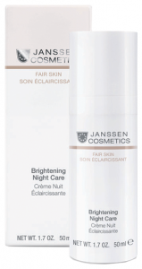 Janssen Cosmetics Fair Skin Brightening Night Care Осветляющий ночной крем для лица