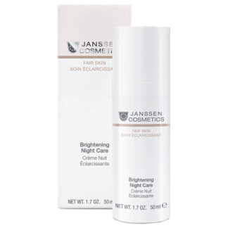 Janssen Cosmetics Fair Skin Brightening Night Care Осветляющий ночной крем для лица