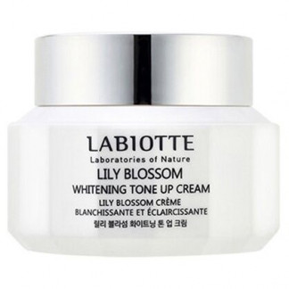 Крем для лица осветляющий Labiotte Lily Blossom Whitening Tone Up