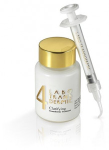 Labo Transdermic 4 Clarifying Anti-spot Serum Blotched Skin Осветляющая сыворотка против пигментных пятен на лице, плечах, в зоне декольте и на руках