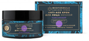 Дом Природы Medformula сакские грязи Anti-age Крем для лица ночной Осветляющий Anti-age с чёрным тмином пеломарином и трегалозой