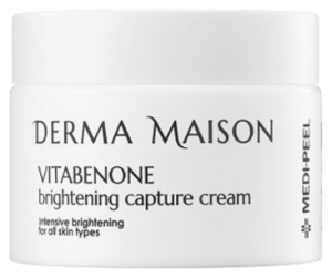 MEDI-PEEL Derma Maison Vitabenone Brightening Capture Cream Крем с идебеноном и мультивитаминным