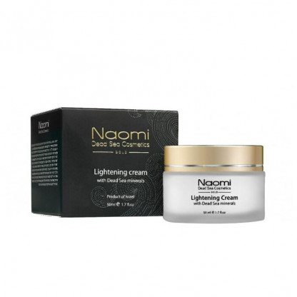 Naomi Lightening Cream Осветляющий крем для лица с минералами Мертвого моря