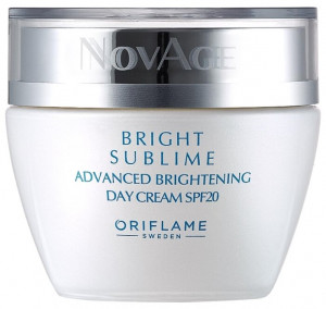 Дневной крем против пигментации Oriflame NovAge Bright Sublime SPF 20