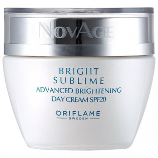 Дневной крем против пигментации Oriflame NovAge Bright Sublime SPF 20