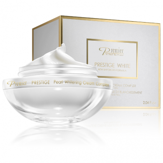 Крем-комплекс «Белая Жемчужина» Premier Dead Sea Prestige White Pearl Whitening Cream Complex Жемчужный отбеливающий крем для лица