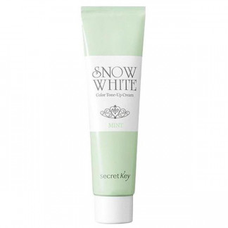 Крем для лица осветляющий Secret Key Snow White Color Tone Up Cream_Mint