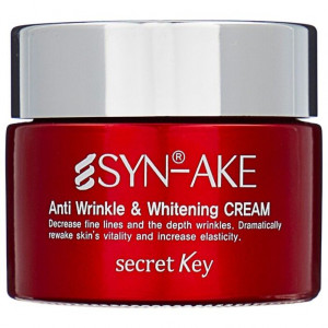 Крем для лица Secret Key Syn-Ake Anti Wrinkle & Whitening Cream 50 г