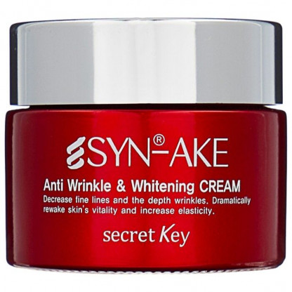 Крем для лица Secret Key Syn-Ake Anti Wrinkle & Whitening Cream 50 г