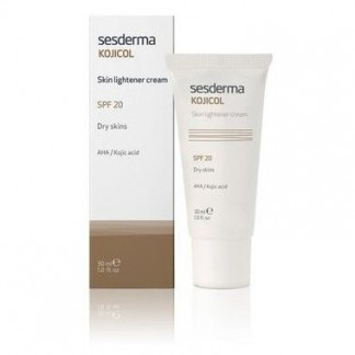 SesDerma Laboratories Kojicol Skin lightener cream SPF20 депигментирующий крем для лица, 30мл