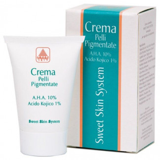 Крем отбеливающий Sweet Skin System Crema Pelli Pigmentate AHA 10%