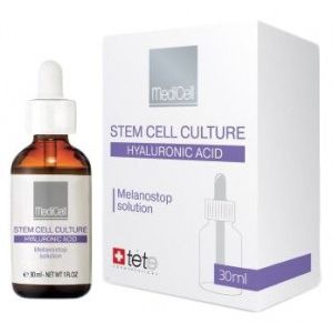 TETe Cosmeceutical Melanostop Solution MediCell stem cell culture Депигментирующая сыворотка комплекс для лица для коррекции пигментации