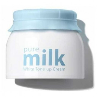 The Saem Pure Milk White Tone Up Cream Крем осветляющий для лица