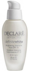 Отбеливающая интенсивная эмульсия Declare Definite White Brightening Intensive Fluid SPF 15