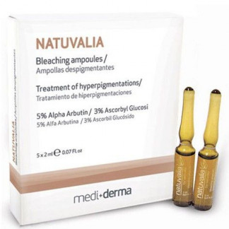 Осветляющая сыворотка в ампулах SesDerma Laboratories Natuvalia Bleaching Ampoules