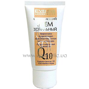 Тональный крем Eveline Cosmetics Q10 отбеливающий