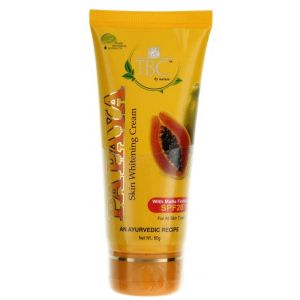 Отбеливающий кожу крем для лица "Папайя" TBC Papaya Skin Whitening Cream SPF20