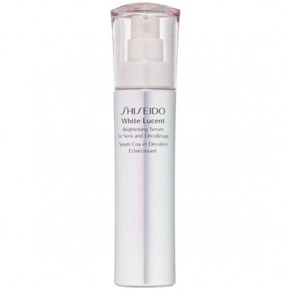 Отбеливающая сыворотка для шеи и зоны декольте Shiseido White Lucent Brightening Serum for Neck & Decolletage