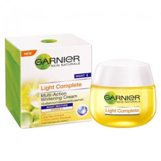 Крем отбеливающий Garnier LIGHT COMPLETE MULTI-ACTION ночной