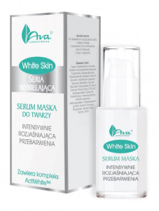 Осветляющая маска-сыворотка для лица Ava Laboratorium White Skin Serum Mask Face