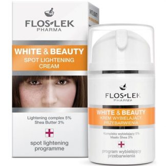 Осветляющий крем против пигментации Floslek White & Beauty Spot Lightening Cream